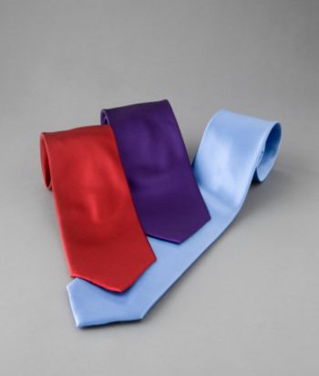 Kenneth Roberts Platinum® Men's Solid Satin Tie