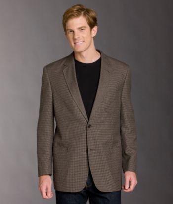 Kenneth Roberts Platinum® Men's Weekend Collection Sports Coat - Taupe