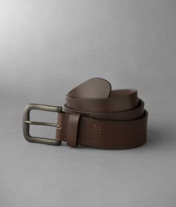 Levi's® Men's Brown Leather Loop Belt