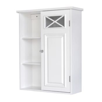 Elite Home Fashions Dawson Wall Cabinet with Cubbies