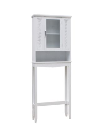 Elegant Home Fashions® Greek Key Space Saver Bathroom Cabinet