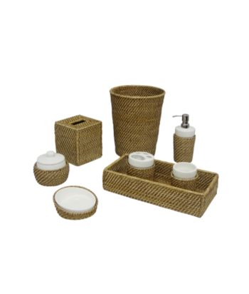 Elegant Home Fashions® Hana Collection Bath Accessories - Honey