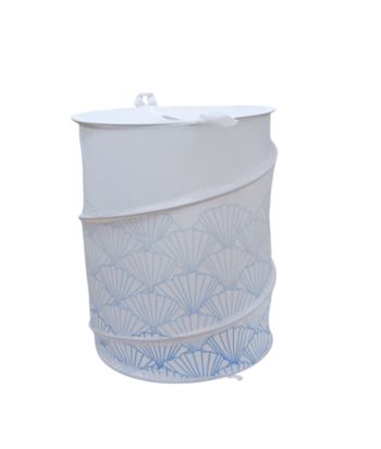 Elegant Home Fashions® Shell Collapsible Hamper