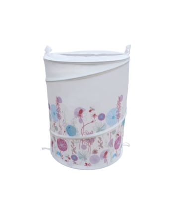 Elegant Home Fashions® Flower Collapsible Hamper