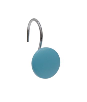 Elegant Home Fashions® Circle Shower Curtain Hooks - Blue