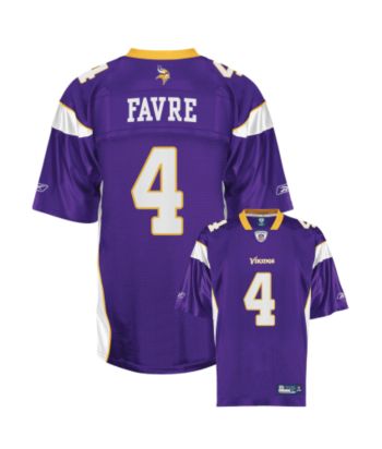 Reebok® Men's Minnesota Quarterback Replica Jersey - Purple