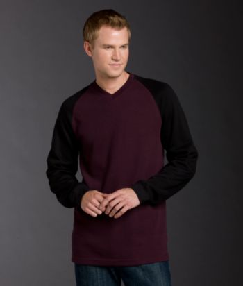Izod® Men's V-Neck Flatback Knit Shirt