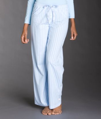 Karen Neuburger® Drawstring Pants - Clearwater Blue Stripe