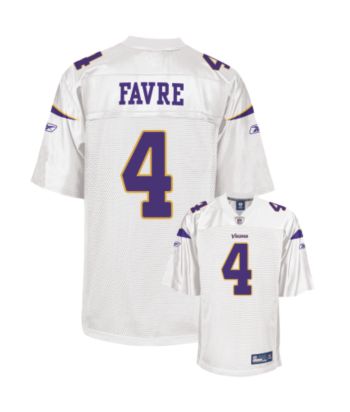 Reebok® Men's Minnesota Quarterback Replica Jersey - White