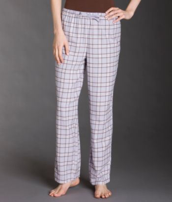 Nautica® Flannel Pants - Glen Trool Lavender Plaid