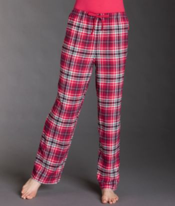 Nautica® Flannel Pants - Persimmon Northpoint Beach Plaid