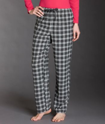 Nautica® Flannel Pants - Black Nantucket Sound Plaid