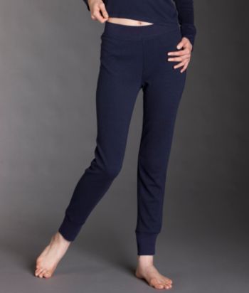 Relativity Waffle Ski Pants - Deep Space Navy