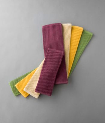 Bardwil Set of 4 Bar Mop Dish Cloths or Kitchen Towels - Plum Collection