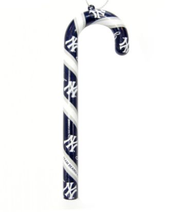 Forever Collectibles Team Sports 6 Pack Candy Cane Ornament New York Yankees