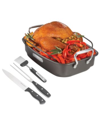KitchenAid® Roaster with Carving Set and Basting Brush