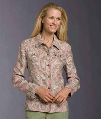 Alfred Dunner® Paisley-print Jacket - Multi