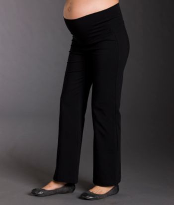 Three Seasons Maternity Casual Knit Pants - Black