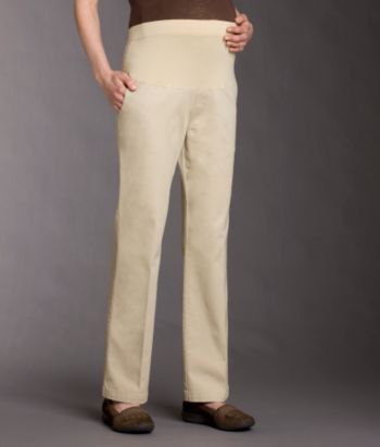 Three Seasons Maternity Twill Pants - Khaki