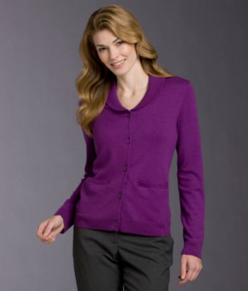 Liz Claiborne New York Petites' Shawl Collar Cardigan Sweater