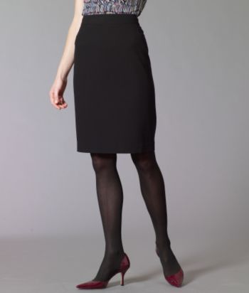 Relativity Career Petites' Pencil Skirt - Jet Black