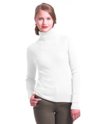 Liz Claiborne New York Petites' Ribbed Turtleneck Sweater