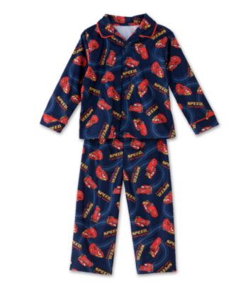 Disney® Boys' 2T-8 Cars Coatfront Sleep Set - Navy