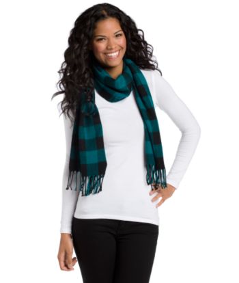K&K Creative Flannel Buffalo Plaid Scarf