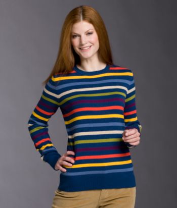 Izod® Striped Crewneck Sweater