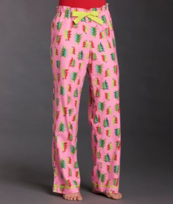 Relativity Flannel Pants - Pink Trees