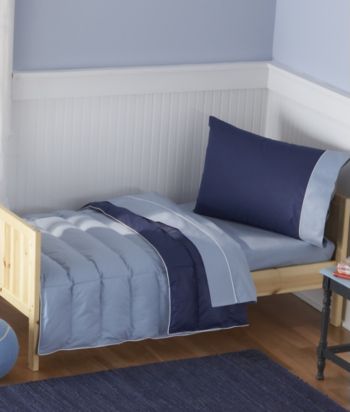 Crispy Blue Toddler 4-pc. Bedding Set by Pem-America, Inc.®
