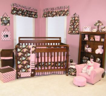 Blossoms Baby Bedding Collection by Trend Lab