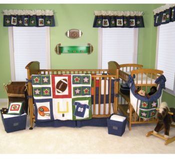 Football Baby Bedding Collections by Trend Lab