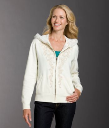 Studio Works Sport Embroidered Fleece Hoodie