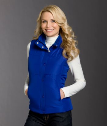Studio Works Sport Sherpa Fleece Lined Quilted Vest