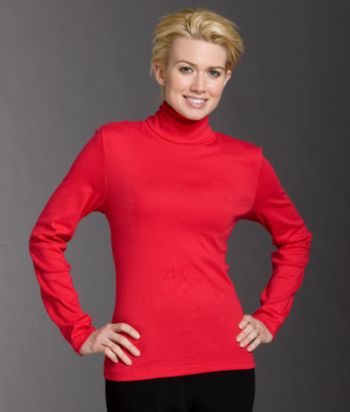 Jones New York Sport® Petites' Knit Turtleneck Top