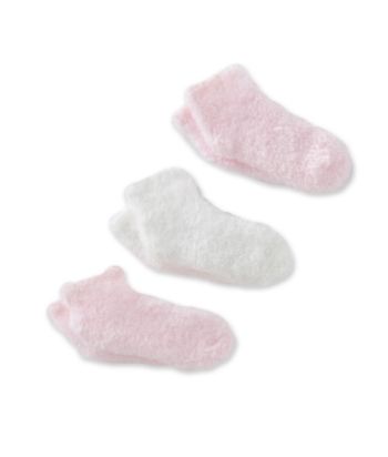 Cuddle Bear Baby Girls' Fuzzy Booties - Pink