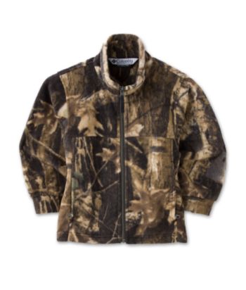 Columbia Boys' 2T-7 Fleece - Camo