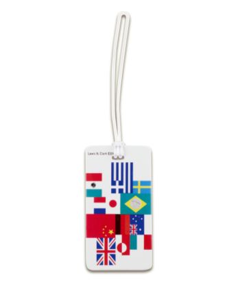 Lewis N. Clark® Fashion Luggage Tag - International Flag