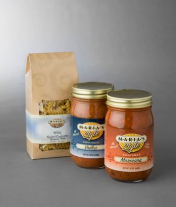 Reid Foods Classic Pasta Sauces With White Fucilli Pasta Gift Box