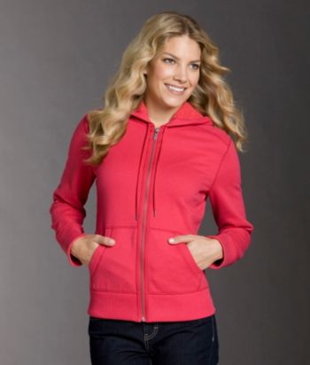 Jones New York Sport® Solid Zip-front Fleece Hoodie