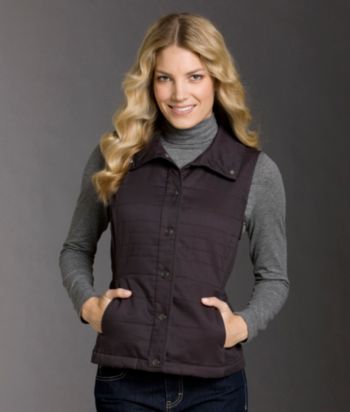 Bandolino Blu Snap-front Quilted Vest