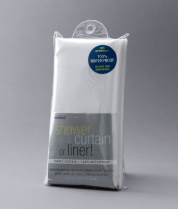 Interdesign Shower Curtain Liner - White