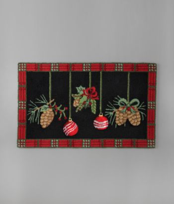 Nourison Hand-Hooked Holiday Rug - Pinecones