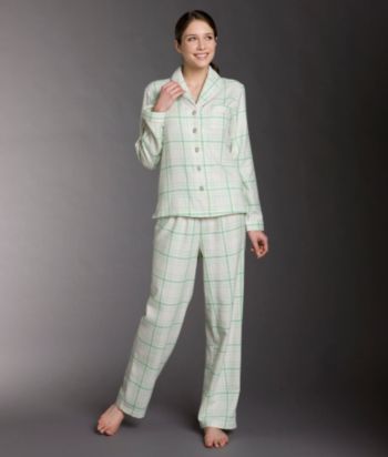 Intimate Essentials® Flannel Pajama Set - Ambrosia Multi Plaid