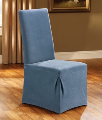 Sure Fit® Stretch Pique Dining Room Chair Slipcover - Long