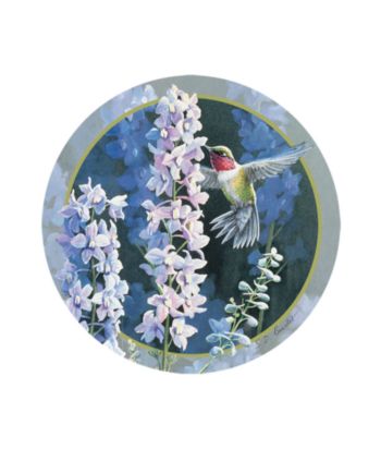 Thirstystone® Hummer in Delphiniums 4-Pack Coasters