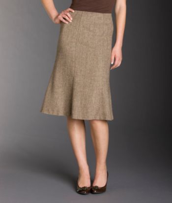 Evan-Picone® Tweed Trumpet Skirt - Cocoa Multi