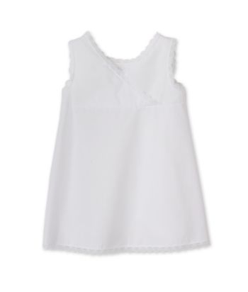 J.C. Collections Girls' 2T-6X White A Line Slip with Lace Trim