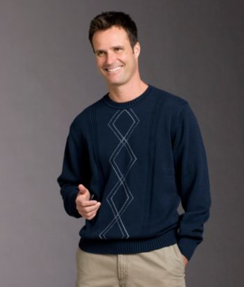 Geoffrey Beene® Men's Patterned Sweater
